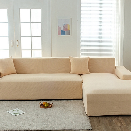 91家纺网 家纺一手货源 找家纺 （总）2023新款华夫格防水玉米绒组合沙发套