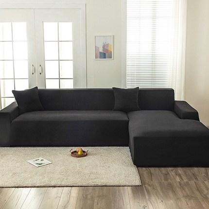 91家纺网 家纺一手货源 找家纺 （总）2023新款华夫格防水玉米绒组合沙发套