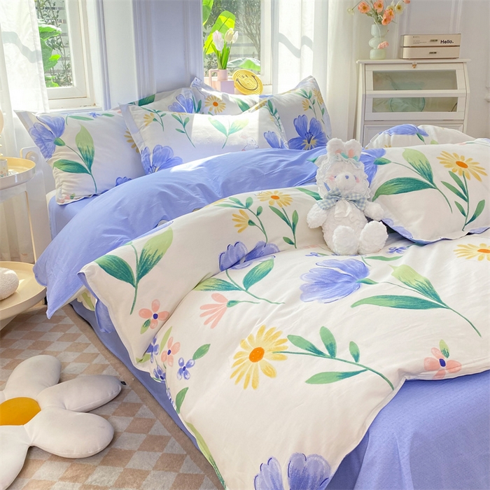 91家纺网 家纺一手货源 找家纺 多品 2023新款12868新款单被套 伊恋