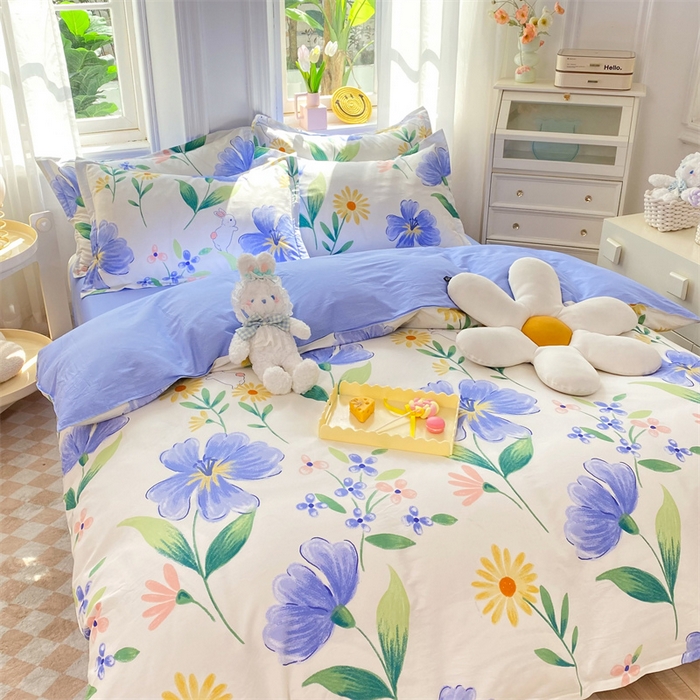 91家纺网 家纺一手货源 找家纺 多品 2023新款12868新款单被套 伊恋