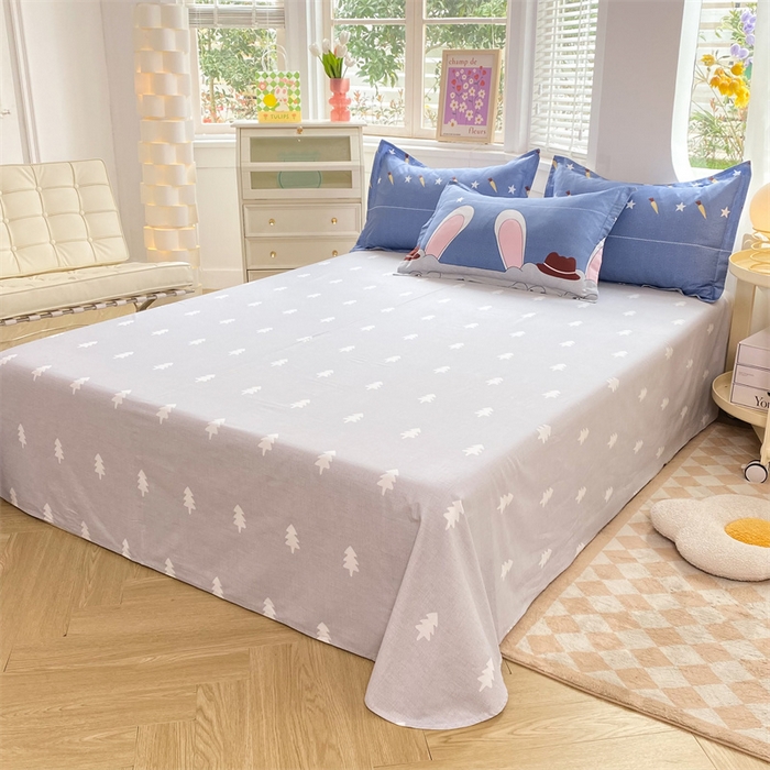 91家纺网 家纺一手货源 找家纺 多品 2023新款12868新款单被套 兔八哥