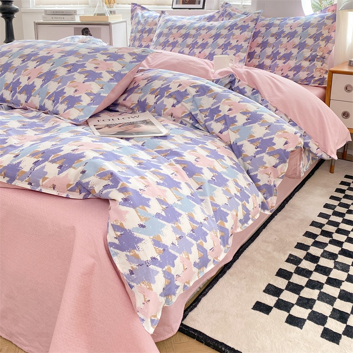 91家纺网 家纺一手货源 找家纺 多品 2023新款12868新款单被套 千爱