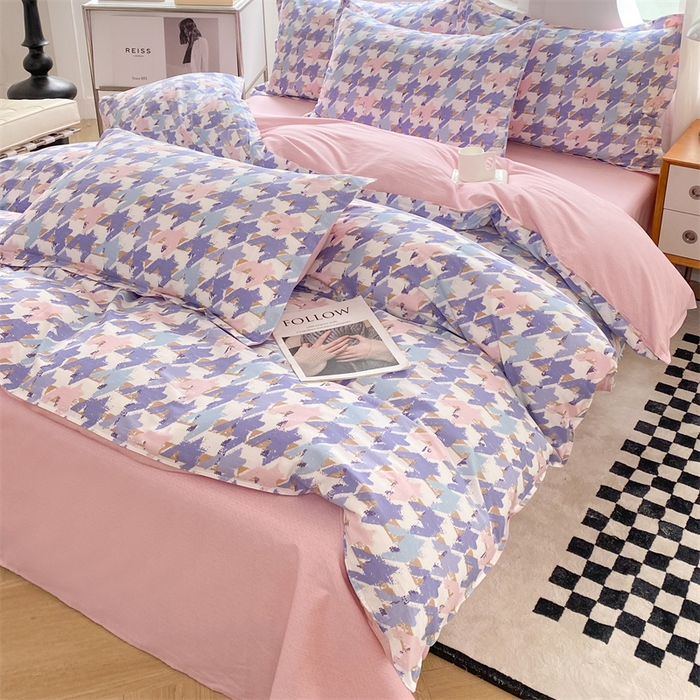 91家纺网 家纺一手货源 找家纺 多品 2023新款12868新款单被套 千爱