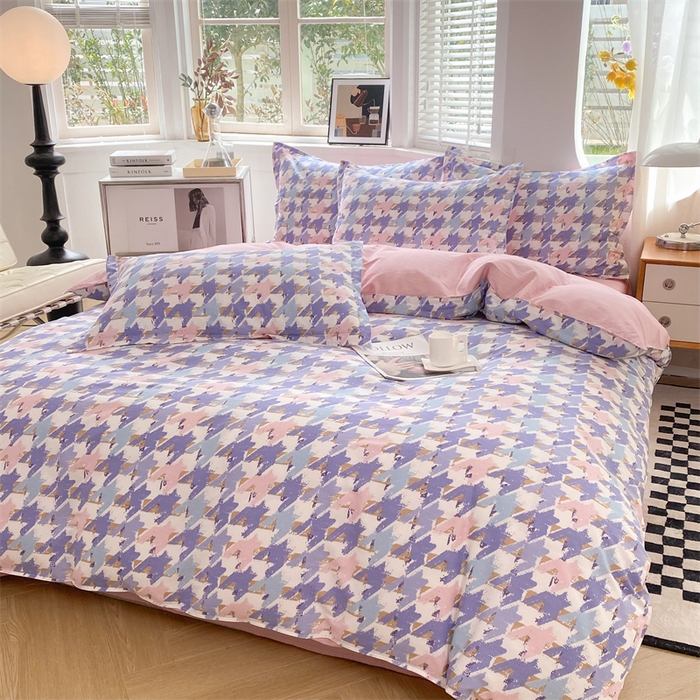 91家纺网 家纺一手货源 找家纺 多品 2023新款12868新款单被套 千爱