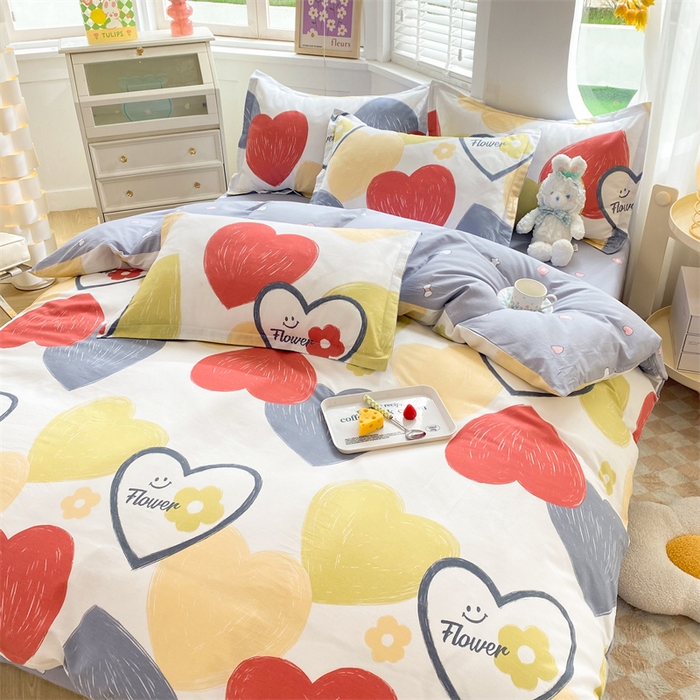 91家纺网 家纺一手货源 找家纺 多品 2023新款12868新款单被套 心梦