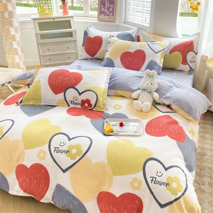 91家纺网 家纺一手货源 找家纺 多品 2023新款12868新款单被套 心梦