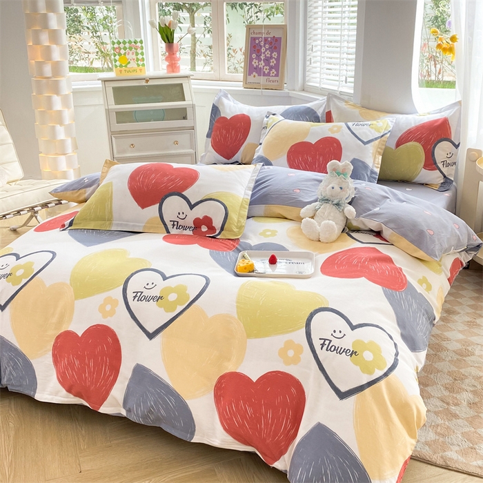 91家纺网 家纺一手货源 找家纺 多品 2023新款12868新款单被套 心梦