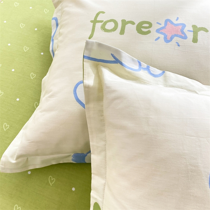 91家纺网 家纺一手货源 找家纺 多品 2023新款12868新款单被套 吉祥兔