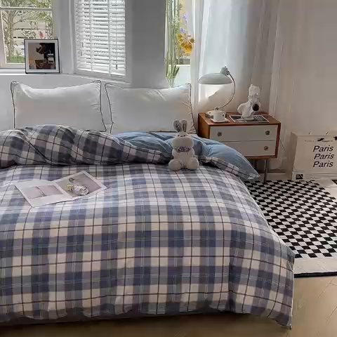 91家纺网 家纺一手货源 找家纺 多品 2023新款12868新款单被套 时光记忆