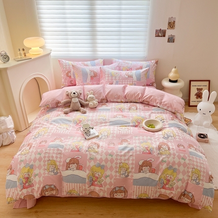 顾里 2023韩系氛围全棉四件套 小萝莉