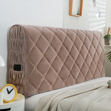 91家纺网 家纺一手货源 找家纺 （总）源梦 2025新款婴儿绒大H 全包床头罩