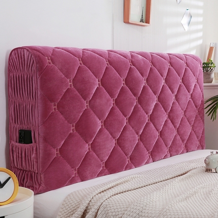 91家纺网 家纺一手货源 找家纺 （总）源梦 2025新款婴儿绒大H 全包床头罩