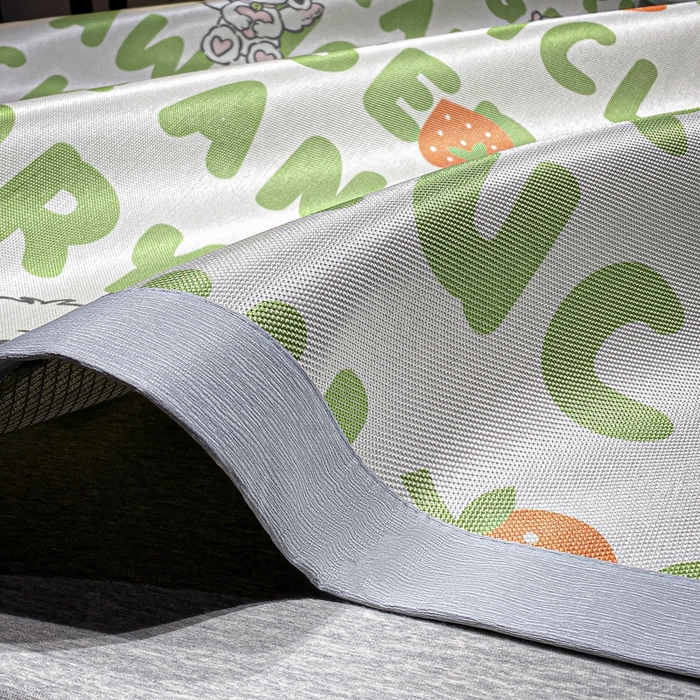 91家纺网 家纺一手货源 找家纺 安哆啦2024新款数码印花冰藤席 天使泰迪