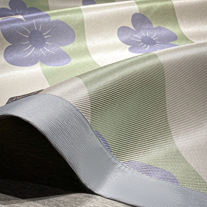 91家纺网 家纺一手货源 找家纺 安哆啦2024新款数码印花冰藤席 斜条小花