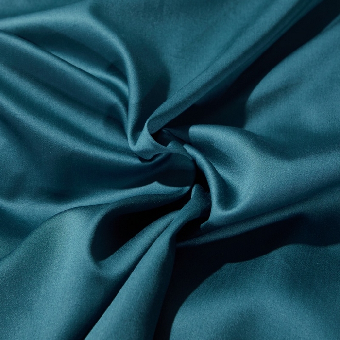 91家纺网 家纺一手货源 找家纺 晶缦 2023新款全棉纯棉60支贡缎长绒棉纯色多规格单品床单 琅夕-猫眼绿