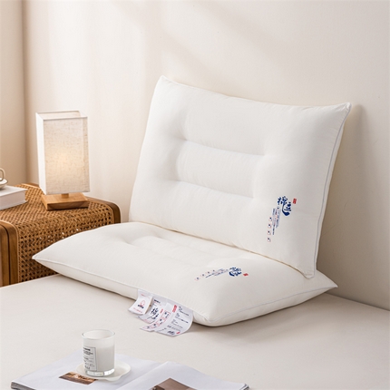 麦肯锡 2023新款棉豆枕系列 枕头枕芯48*74cm 棉豆单边定型枕（低硬枕）