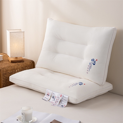 麦肯锡 2023新款棉豆枕系列 枕头枕芯48*74cm 棉豆立体定型枕（高硬枕）