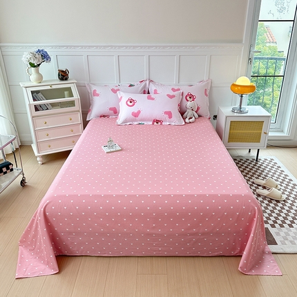 91家纺网 家纺一手货源 找家纺 （总）帛织澜家纺 2025新款12868全棉喷气印花床单单件