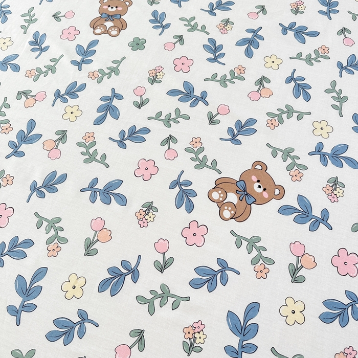 91家纺网 家纺一手货源 找家纺 帛织澜家纺 2025新款12868全棉喷气印花枕套 倍暖初妆