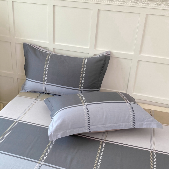 91家纺网 家纺一手货源 找家纺 帛织澜家纺 2025新款12868全棉喷气印花枕套 奇幻曲