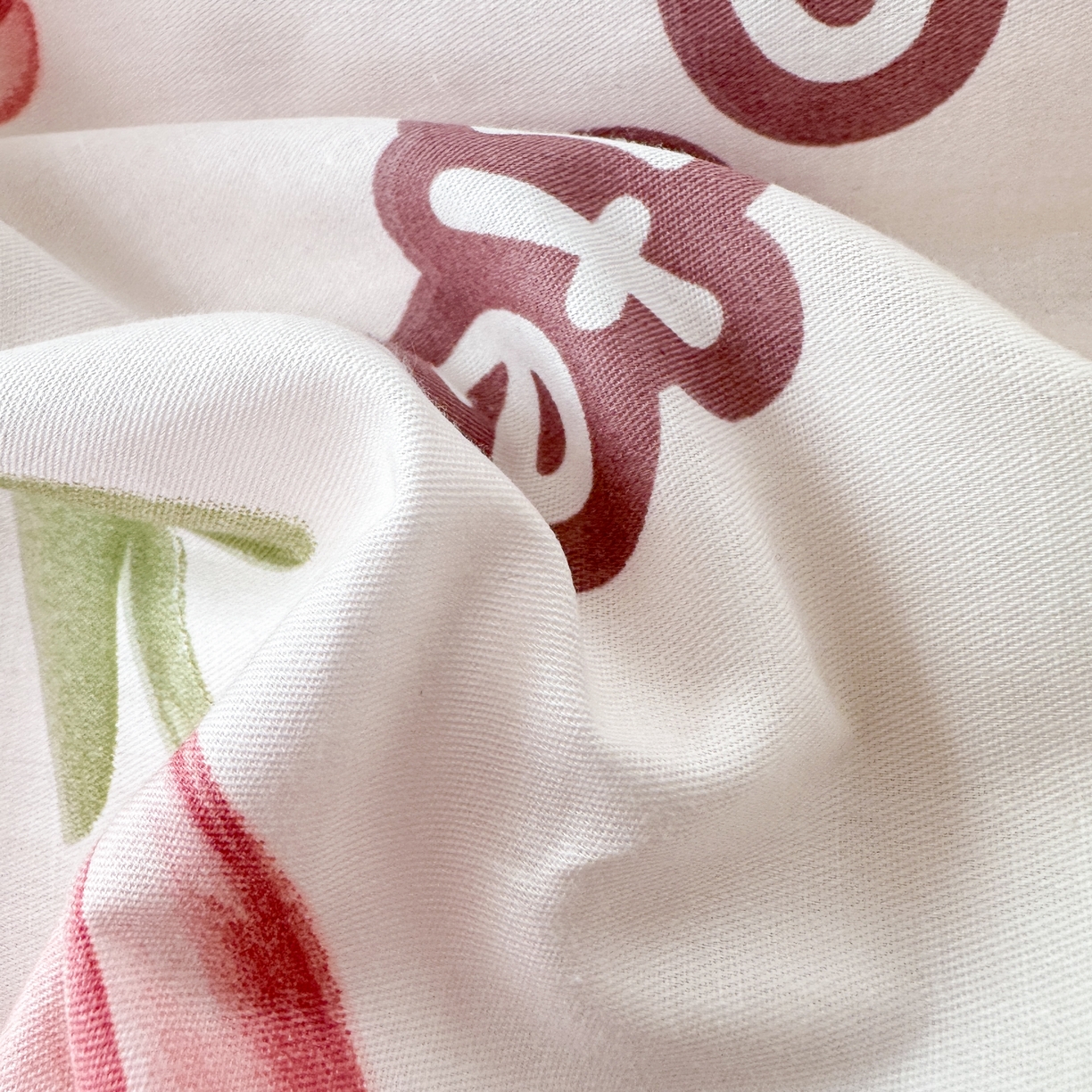 91家纺网 家纺一手货源 找家纺 帛织澜家纺 2025新款12868全棉喷气印花枕套 花仙兔