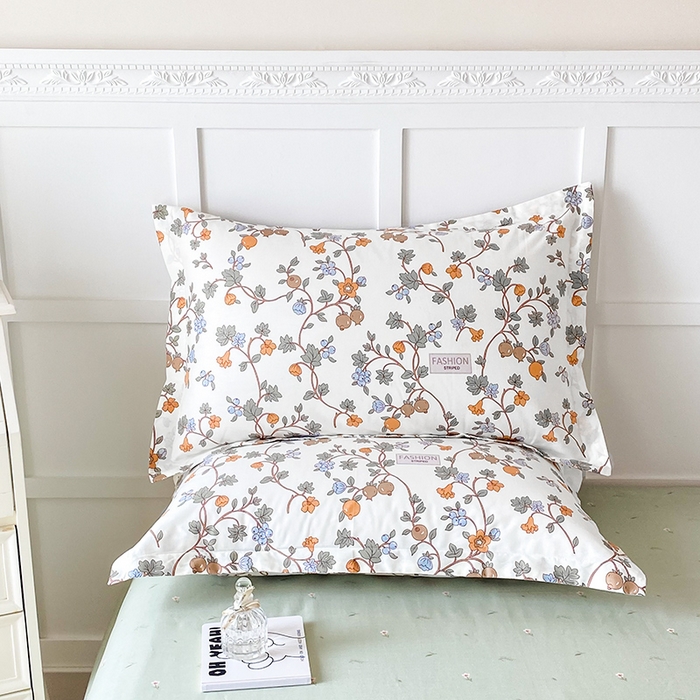 91家纺网 家纺一手货源 找家纺 帛织澜家纺 2025新款12868全棉喷气印花枕套 花千骨