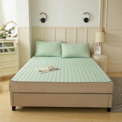 91家纺网 家纺一手货源 找家纺 （总）玖玖爱家纺 2023新一代A类凉感乳胶凉席厚度7厘米