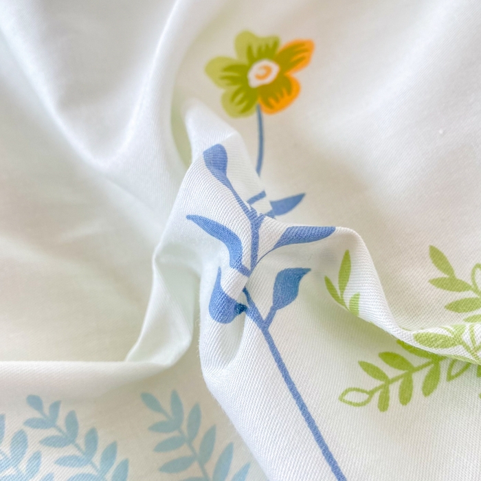 91家纺网 家纺一手货源 找家纺 帛织澜 12868全棉喷气印花四件套 香草集AA