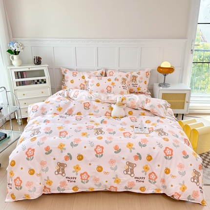 91家纺网 家纺一手货源 找家纺 （总）帛织澜 12868全棉喷气印花四件套