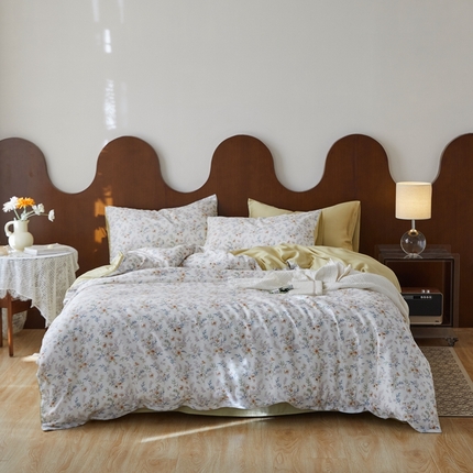 时年 2023新款天丝印花四件套 梦涵