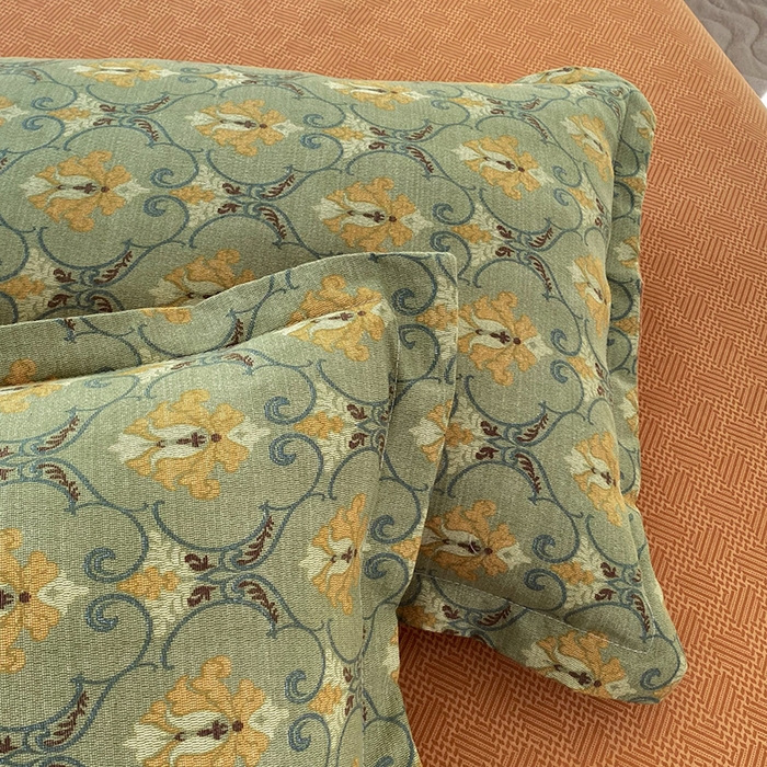 91家纺网 家纺一手货源 找家纺 妖妖家纺 2023铂金高克重植物羊绒130克斜纹印花四件套 朝暮