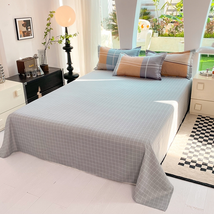 91家纺网 家纺一手货源 找家纺 妖妖家纺 2023铂金高克重植物羊绒130克斜纹印花四件套 晨暮