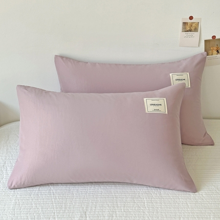 91家纺网 家纺一手货源 找家纺 （总）芷凡家纺 2023新款雅棉斜纹磨毛贴标枕套