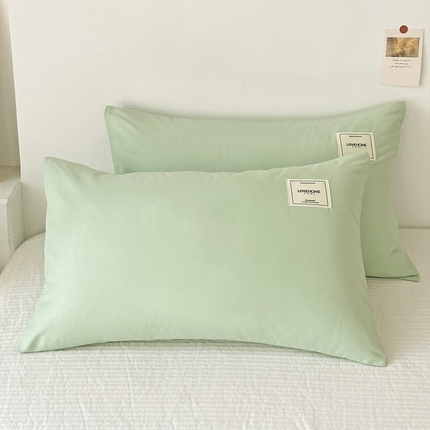 91家纺网 家纺一手货源 找家纺 （总）芷凡家纺 2023新款雅棉斜纹磨毛贴标枕套