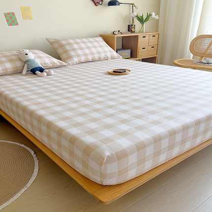 91家纺网 家纺一手货源 找家纺 （总）印季 2023新款全棉加厚老粗布单品床笠