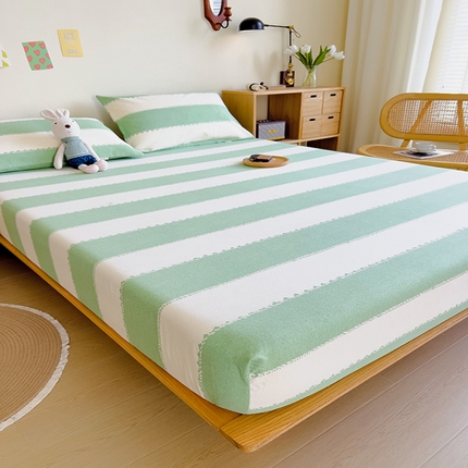 91家纺网 家纺一手货源 找家纺 （总）印季 2023新款全棉加厚老粗布单品床笠