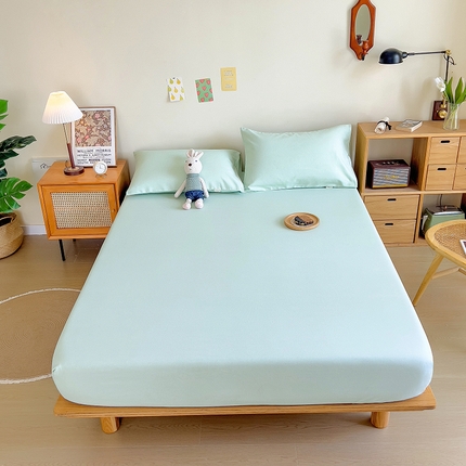 91家纺网 家纺一手货源 找家纺 （总）印季 2023新款全棉加厚老粗布单品床笠