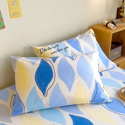 91家纺网 家纺一手货源 找家纺 （总）印季 2023新款全棉加厚老粗布单品枕套