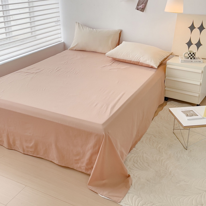 91家纺网 家纺一手货源 找家纺 金丝鸟 2023新款全棉水洗棉简单款条纹系列 简约条纹 咖