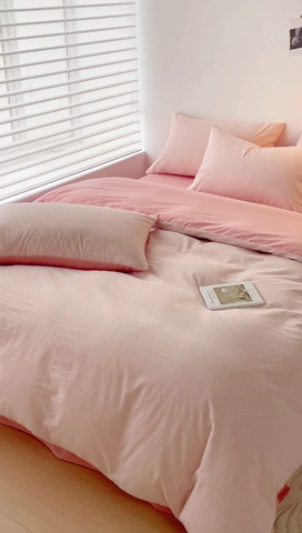 91家纺网 家纺一手货源 找家纺 （总）金丝鸟 2023新款全棉水洗棉简单款条纹系列