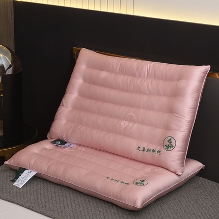 总 希诺伊 2023新款低枕艾草枕头护颈椎专用枕助睡眠家用单人夏季枕芯