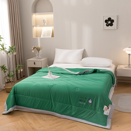 91家纺网 家纺一手货源 找家纺 （总）帕拉美拉 2025新款凉感丝纯色夏被