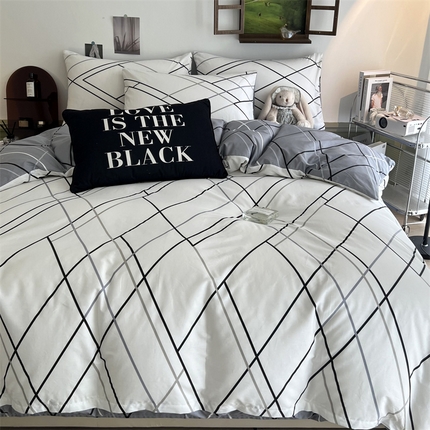 HL原创 2023新款13070全棉40支四件套 律动