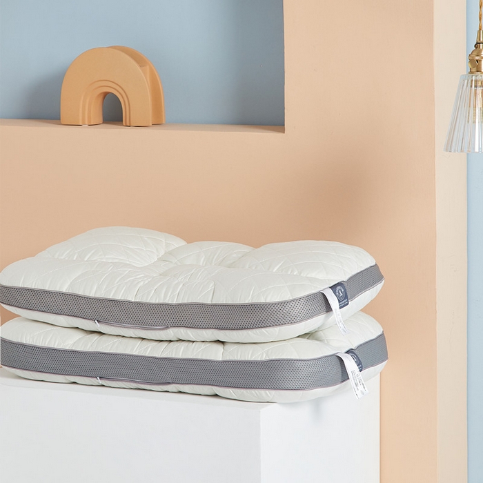 91家纺网 家纺一手货源 找家纺 （总）星芯合 2024新款铜纤维五度空间软管枕 48*74/只