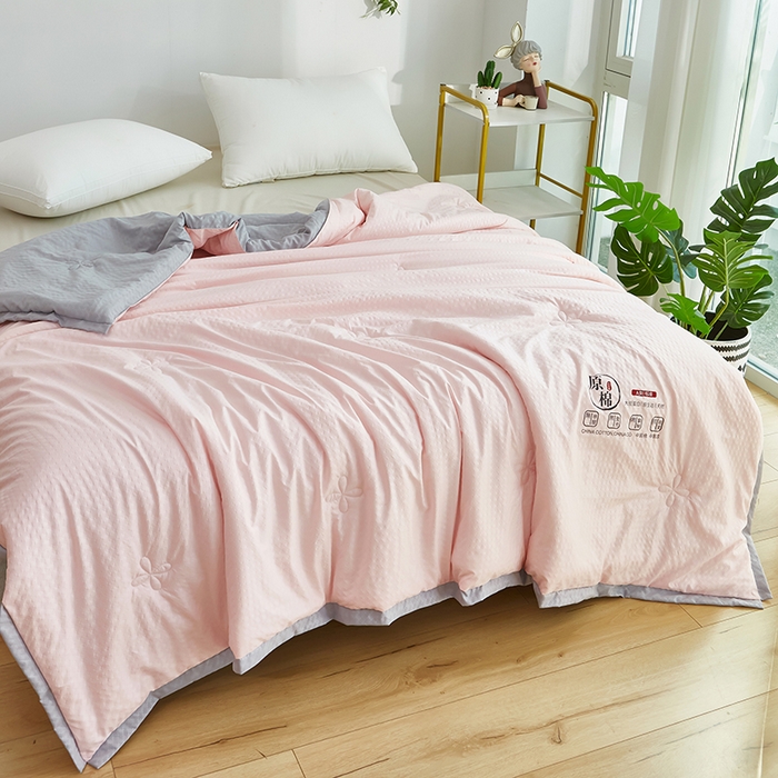 91家纺网 家纺一手货源 找家纺 （总）中国龙 2023泡泡夏凉被空调被夏被薄款被子学生宿舍简约风被褥舒适春夏