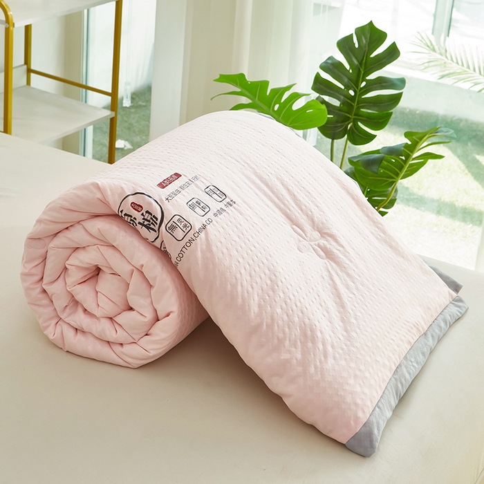 91家纺网 家纺一手货源 找家纺 （总）中国龙 2023泡泡夏凉被空调被夏被薄款被子学生宿舍简约风被褥舒适春夏