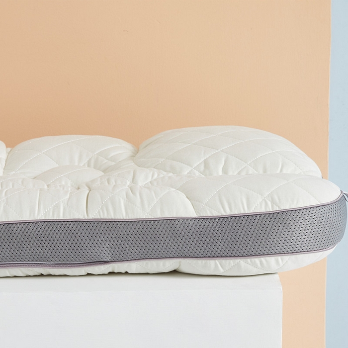 91家纺网 家纺一手货源 找家纺 （总）星芯合 2024新款铜纤维五度空间软管枕 48*74/只