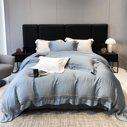 91家纺网 家纺一手货源 找家纺 （总）太古汇2023新款兰精天丝“蔚蓝”系列