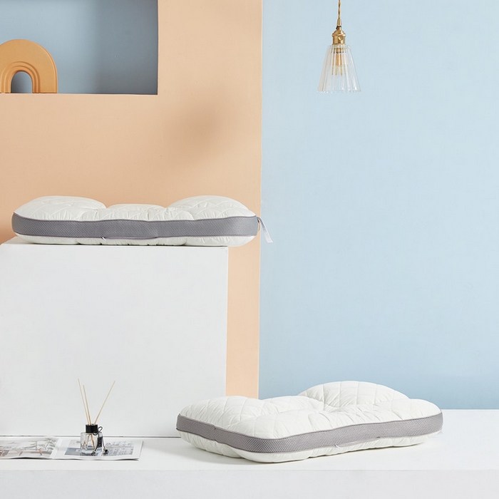 91家纺网 家纺一手货源 找家纺 （总）星芯合 2024新款铜纤维五度空间软管枕 48*74/只