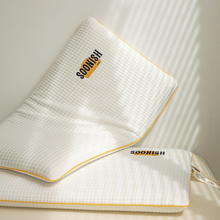 91家纺网 家纺一手货源 找家纺 觉物 SOON生物基记忆枕 SN生物基豆本枕中低枕